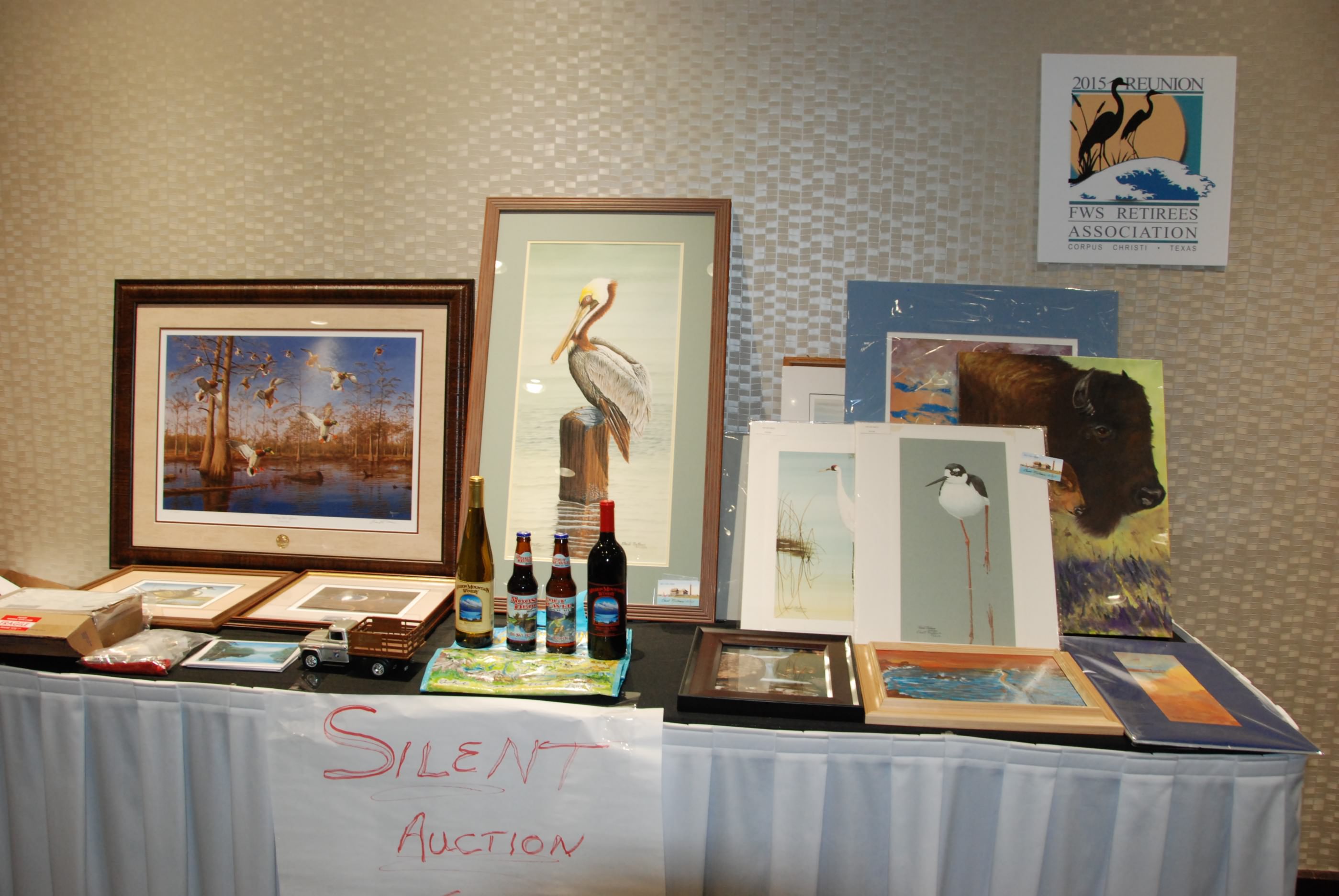 Some of the auction items